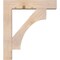 Ekena Millwork Westlake Block Smooth Bracket w/ Offset Brace, Douglas Fir, 7 1/2"W x 34"D x 38"H BKT0806X34X38WTL05SDF - alternate 4